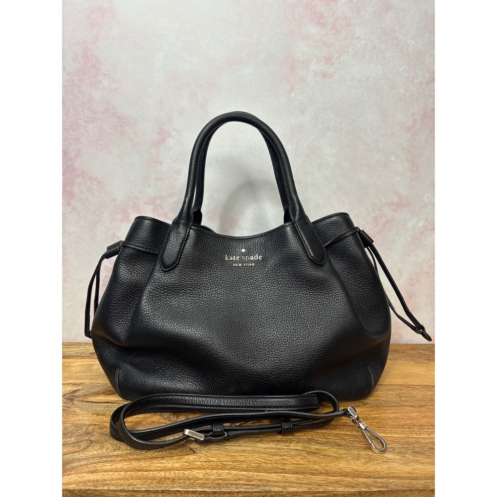 Kate Spade Dumpling Large Satchel crossbody Black